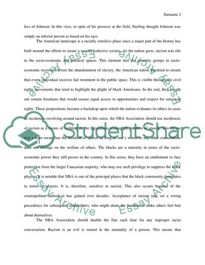 The Racism and Basketball