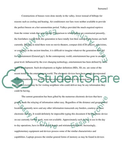 Nature Replaced by Electronics