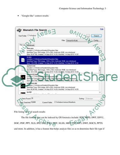 Forensic Computing Development