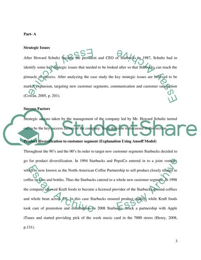 International Business Strategy of Starbucks