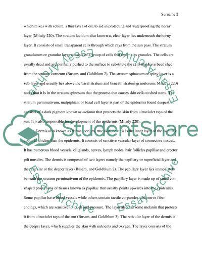 Histology of the skin
