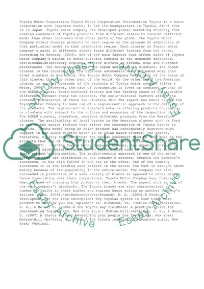 Toyota Socio Cultural Bus310