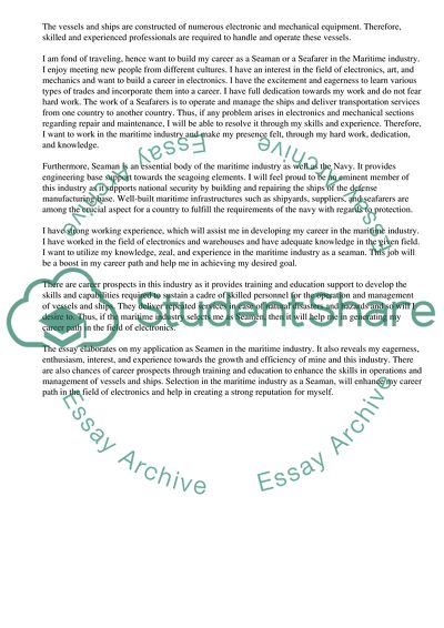 The Reasons to Work in the Maritime Industry