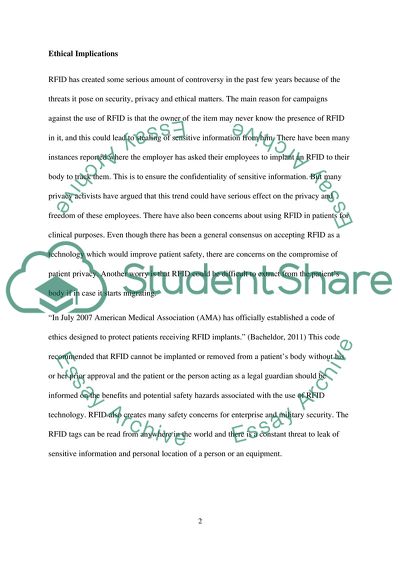 Radio Frequency Identification