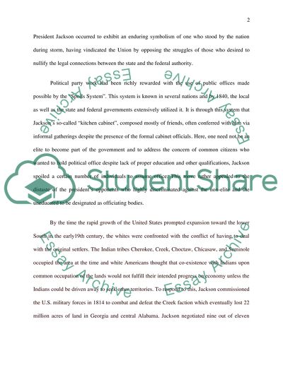 Polarizing Leadership of Andrew Jackson