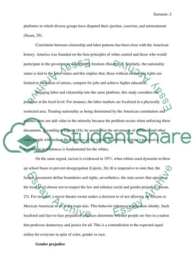 Gender and Race Discrimination