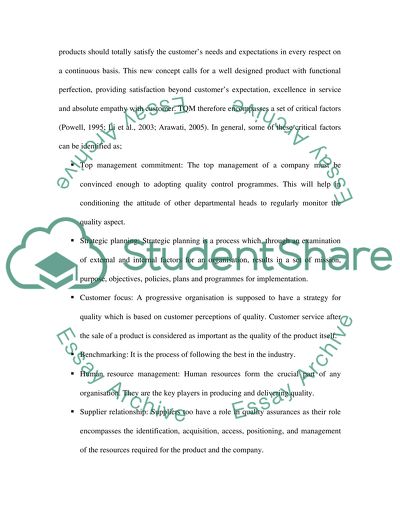 Customer Satisfaction