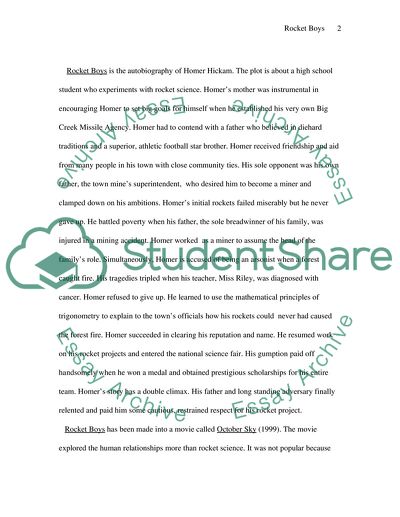 Rocket Boys (aka October Sky) (Hardcover) by Homer H. Hickam, Jr