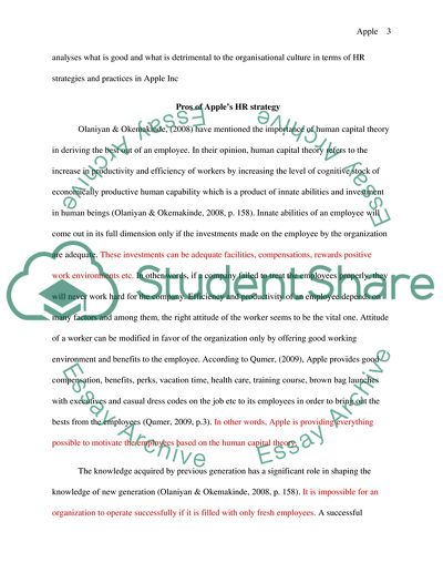 Managing Human Resources: Apple Inc.s Corporate Culture