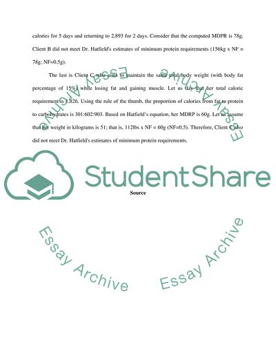 Caloric Intake Estimation and the 1-2-3 Nutritional Rule of Thumb