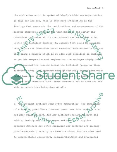 Managing Cultural Diversity in Technical Professions