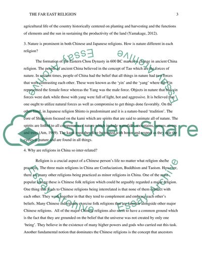 The Far East Religion