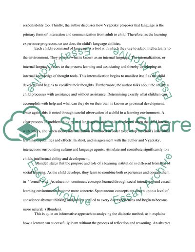 Child developmental styles