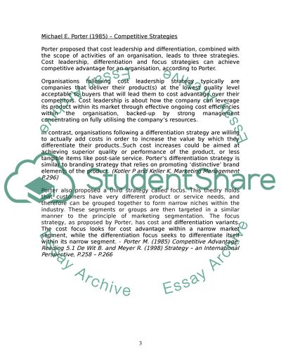 Strategic Analysis and Chance to Choose