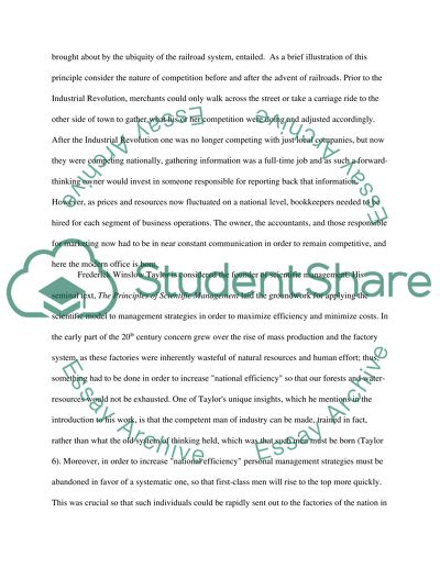 Economics The Industrial Revolution