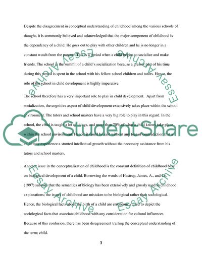 Childhood, Youth, and Education