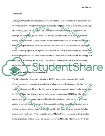 Cultural Artifact Analysis