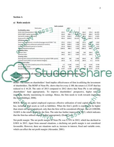 Accounting and Finance for Managers