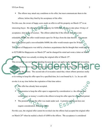 Peculiarities of the US Law