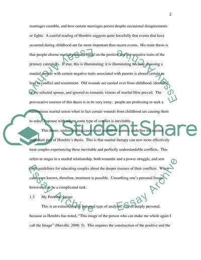 Getting the Love You Want