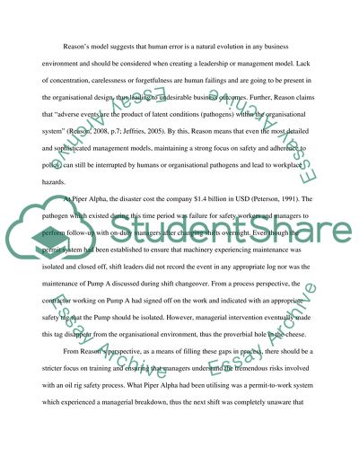 Piper Alpha Oil Rig Fire