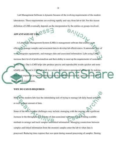 Lab Management Software