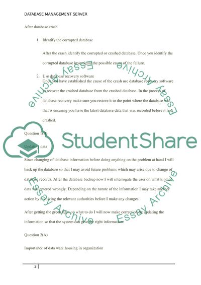 Database Management System