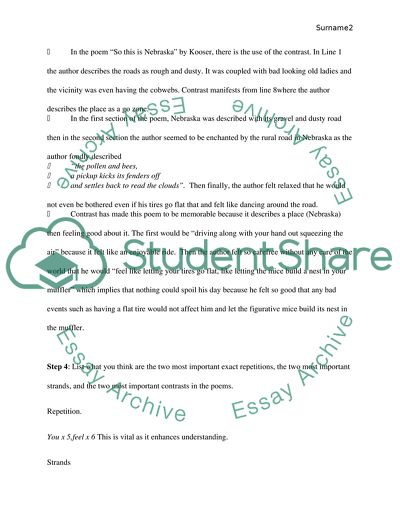 So This Is Nebraska by T. Kooser and Two by K. Ted