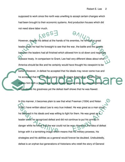 Life of Robert E. Lee