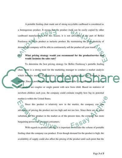 Product Price Elasticity