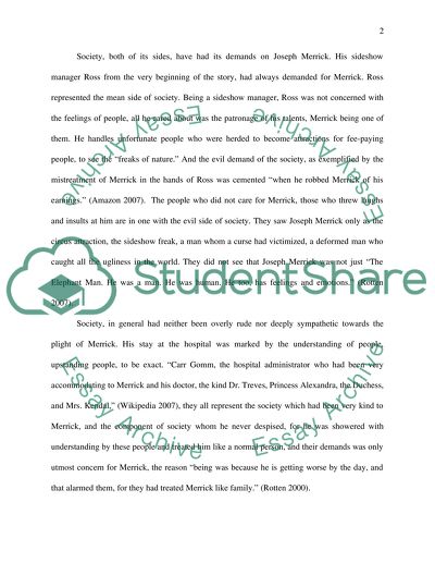 The Elephant Man by Bernard Pomerance