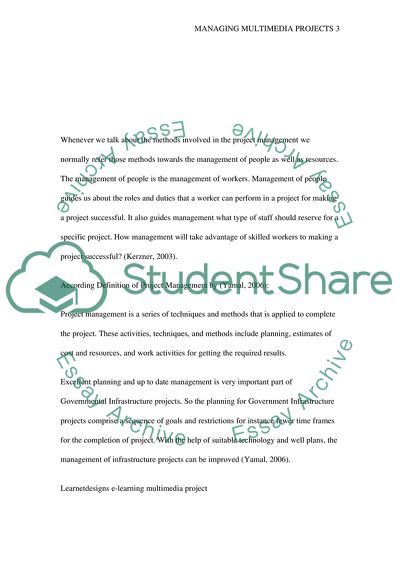 Learnet E-learning Multimedia Project