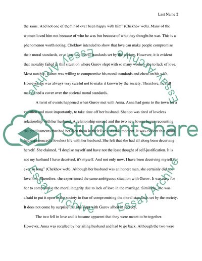 Love or Morality.What Takes Precedent