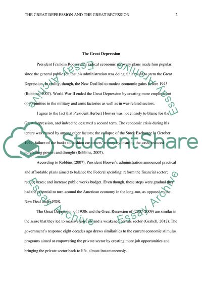 Week 5 disc 2 Can Government Create an Economic Recovery