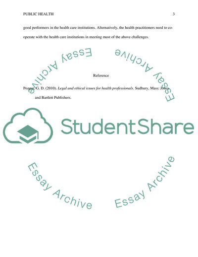 Legal and Ethical Issues for Health Professionals