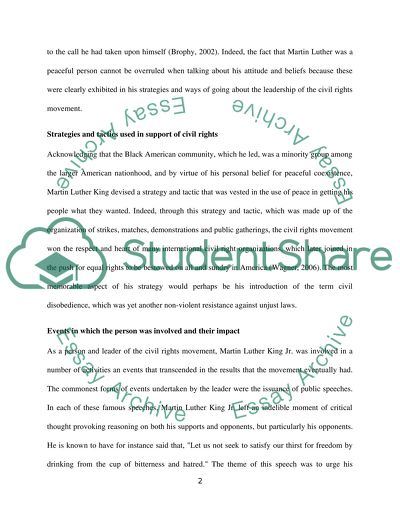 U.S. History: Attitudes and beliefs about civil rights