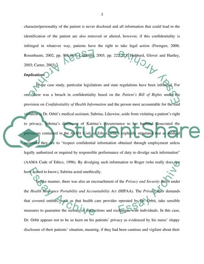 Patient Confidentiality