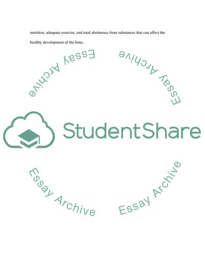 Creating a Pamphlet for College Students on Pregnancy