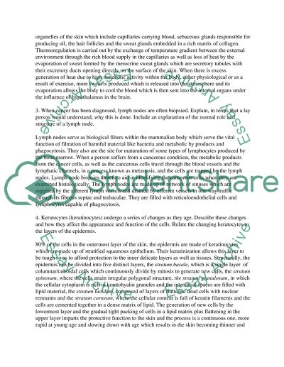 Histology Question and Answer