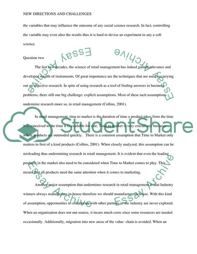 New Directions and Challenges of Social Sciences