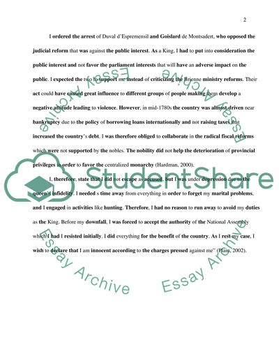 Louis XVI and the French Revolution