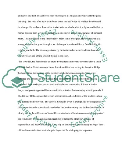 Goodbye Columbus, Defender of Faith and Eli, the Fanatic by Philip Roth