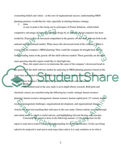 HRM Practices of Future Solutions