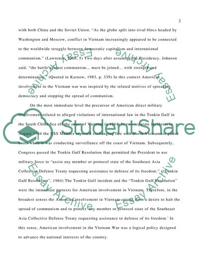 Why We Fight - Geopolitical Justification and Personal Motivation