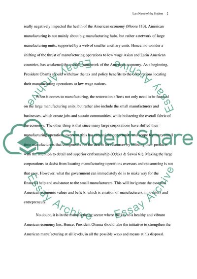 Macroeconomics and Backbone of the American Economy