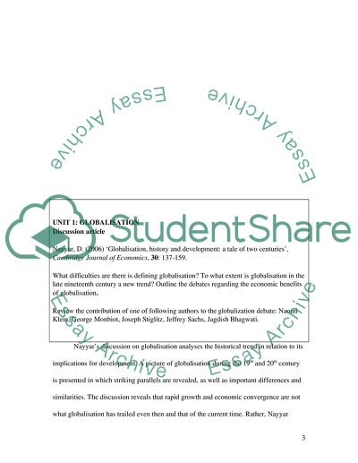 International Production and Governance