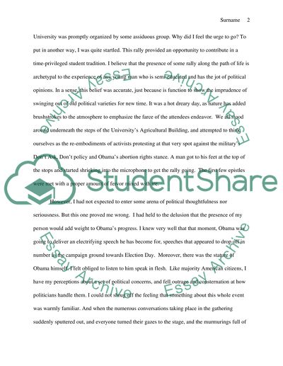 Political Experience Analysis