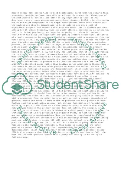 Negotiation and Conflict Management