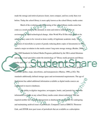 History of the Library