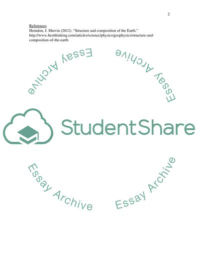 Anything related to the structure of the earth or its atmosphere